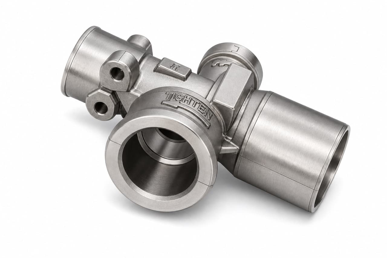 CAD geometry of a manifold component for engineering review