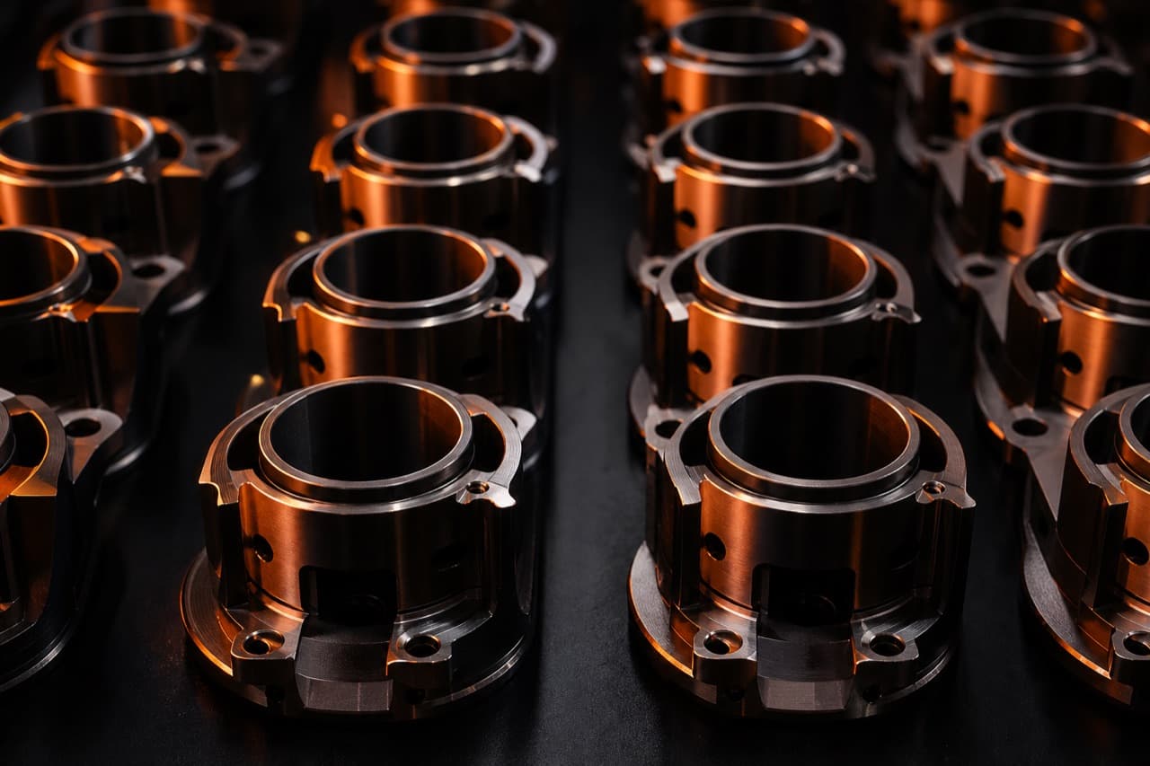 High-volume machined SKUs