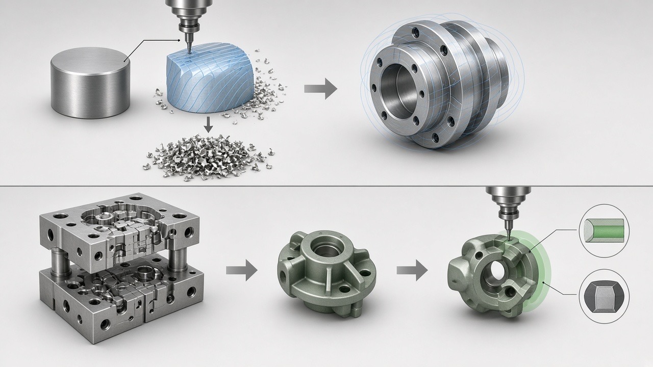 When Does MIM Become Cheaper Than CNC? A Tooling Payback Framework — technical illustration
