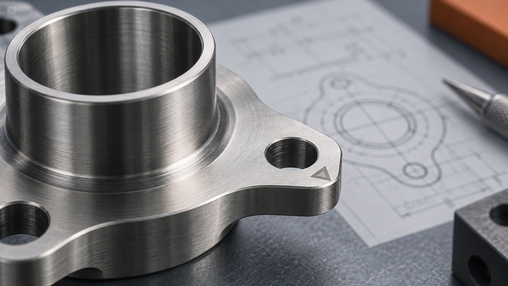 A Small Mark Can Make a Metal Component Easier to Identify — technical illustration