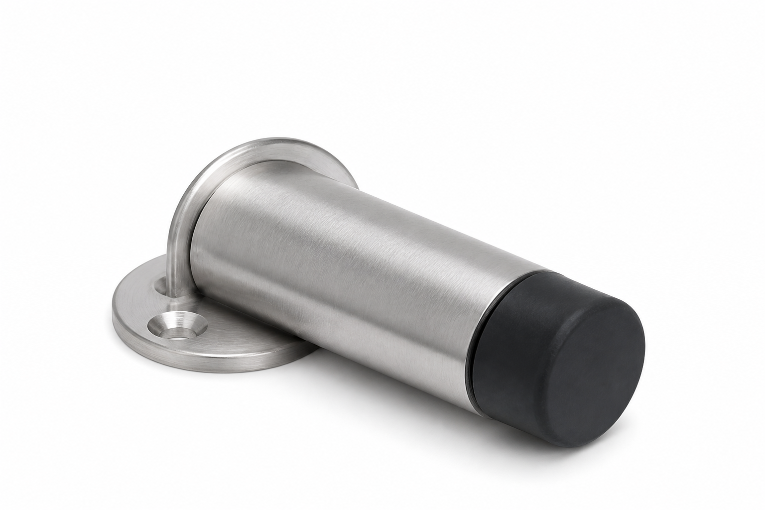 Fermaporta a pavimento in acciaio inox 304